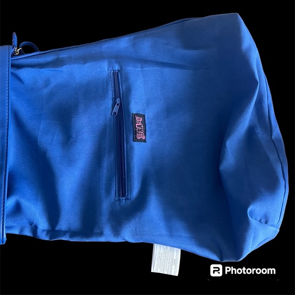 LOVE Blue Adjustable Backpack - Picture 6 of 15